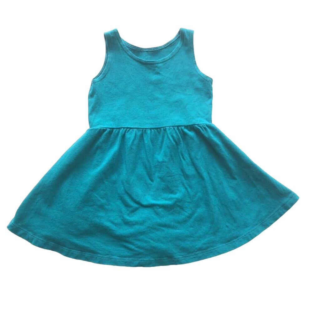 June & January Peacock Tank Swing Dress